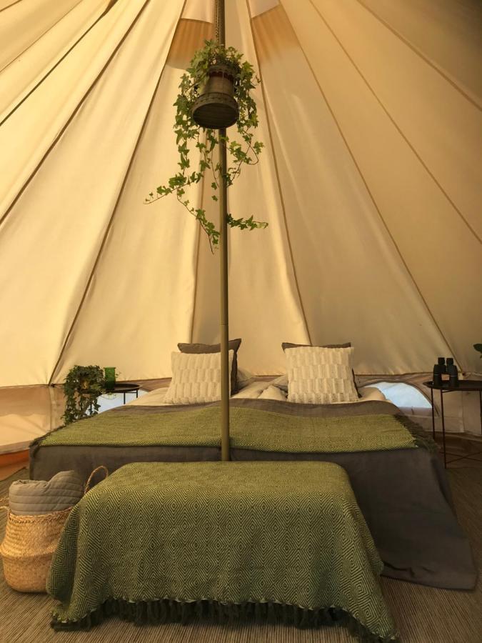 Glamping Och Gardslagenhet Mellan Himmel Och Hav Lejlighed Skivarp Eksteriør billede
